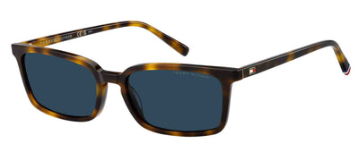 Tommy Hilfiger TH2288/S Havana/Blue #colour_havana-blue
