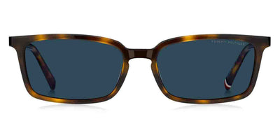 Tommy Hilfiger TH2288/S Havana/Blue #colour_havana-blue