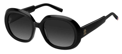 Tommy Hilfiger TH2284/S Black/Dark Grey Gradient #colour_black-dark-grey-gradient