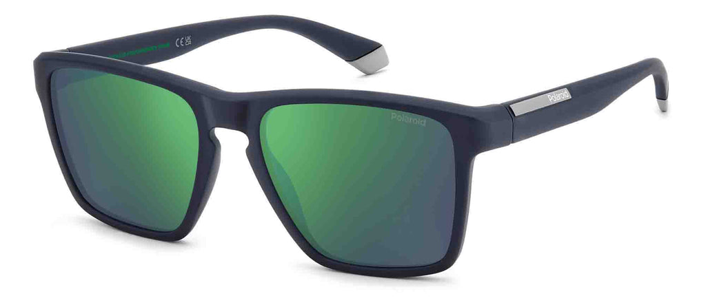 Polaroid PLD 2167/S Blue/Grey Green Polarised Mirror #colour_blue-grey-green-polarised-mirror