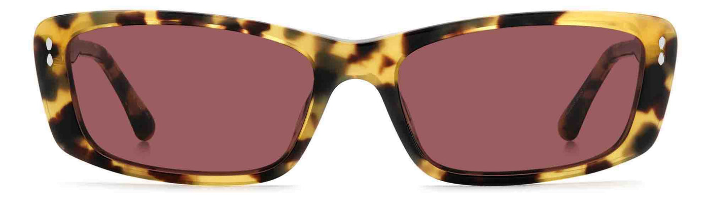 Isabel Marant IM 0243/G/S Yellow/Burgundy #colour_yellow-burgundy