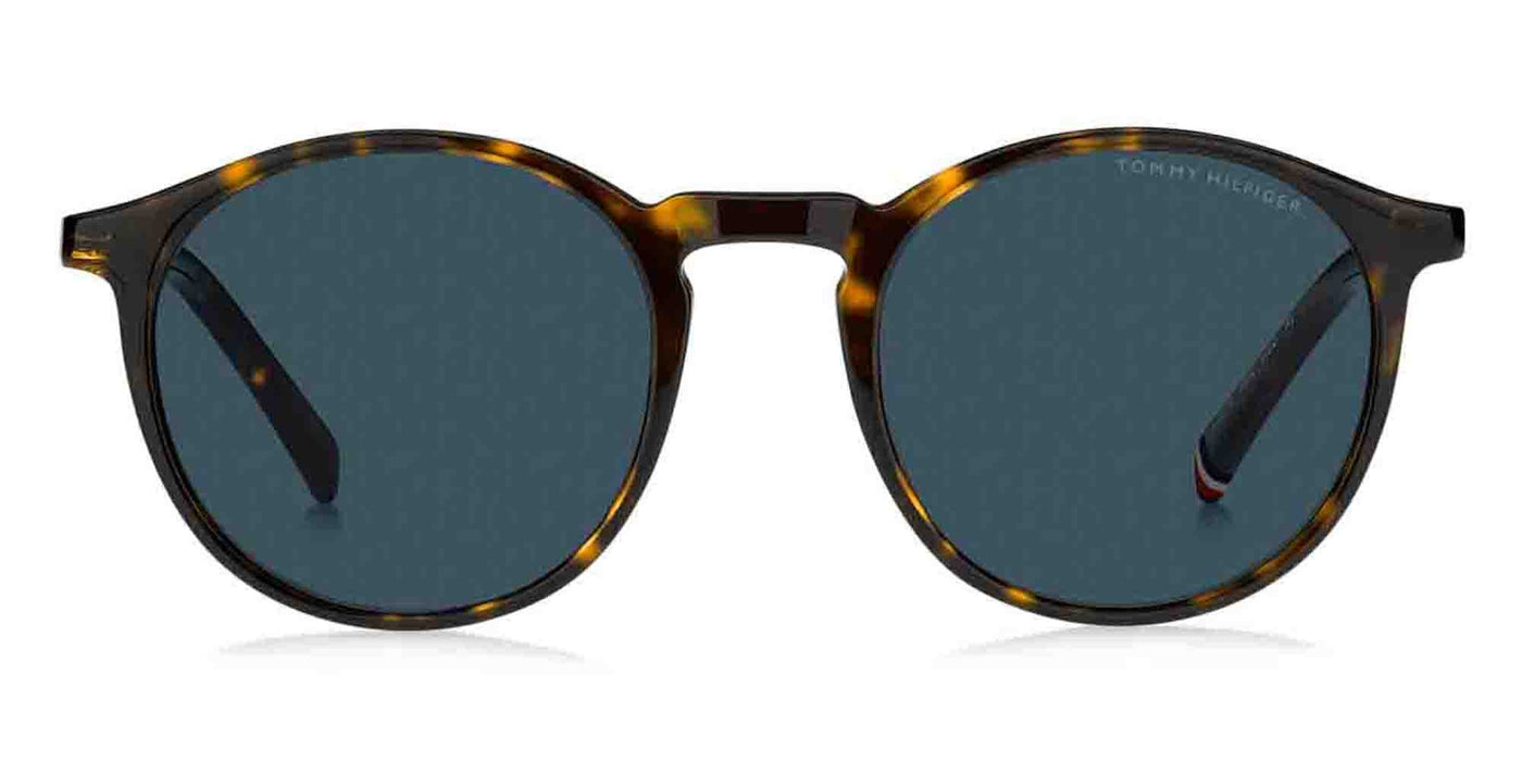 Tommy Hilfiger TH2267/S Havana/Blue #colour_havana-blue