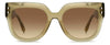 Isabel Marant IM 0225/S Green/Brown Ochra Gradient #colour_green-brown-ochra-gradient