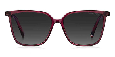 Tommy Hilfiger TH2292/S Burgundy/Dark Grey Gradient #colour_burgundy-dark-grey-gradient