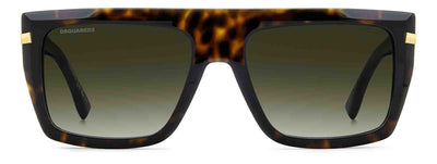 DSQUARED2 D2 0177/S Havana/Green Gradient #colour_havana-green-gradient