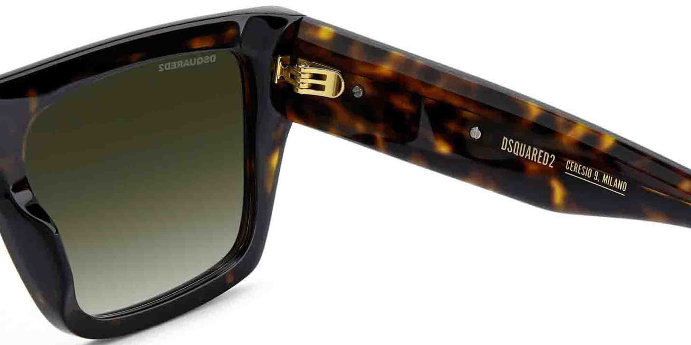 DSQUARED2 D2 0177/S Havana/Green Gradient #colour_havana-green-gradient