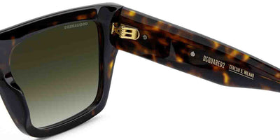 DSQUARED2 D2 0177/S Havana/Green Gradient #colour_havana-green-gradient