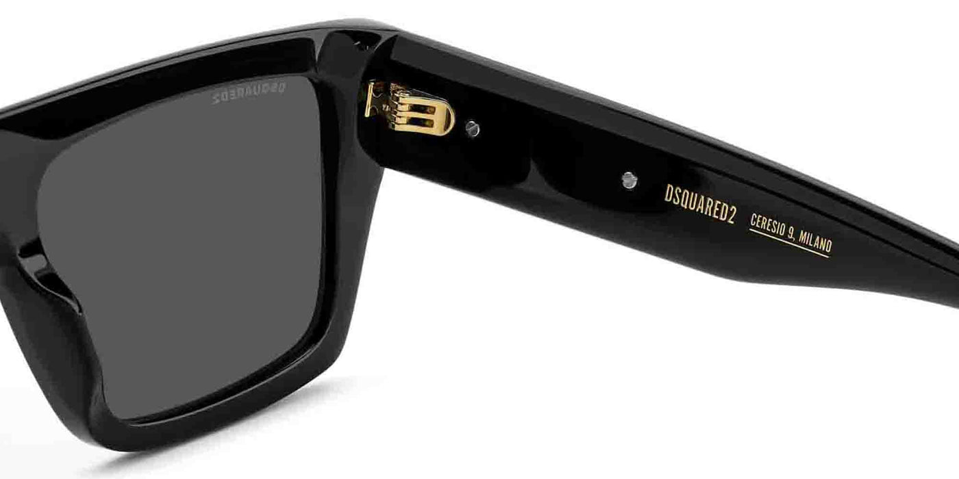 DSQUARED2 D2 0177/S Black/Grey #colour_black-grey