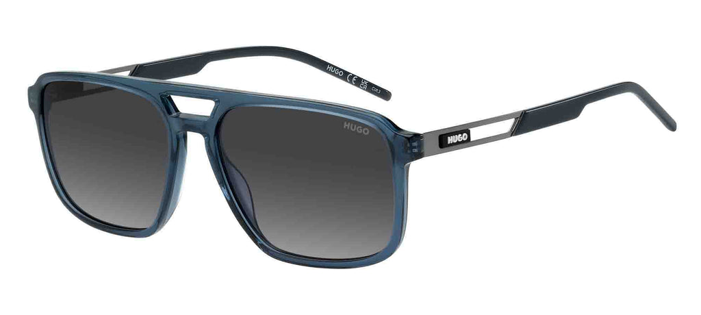 Hugo Boss Hugo HG 1383/S Blue/Dark Grey Gradient #colour_blue-dark-grey-gradient
