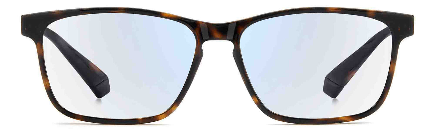 Polaroid PLD 0038/R/BB Blue Light Reader Havana #colour_havana