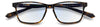 Polaroid PLD 0038/R/BB Blue Light Reader Havana #colour_havana