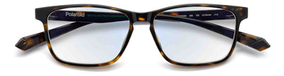 Polaroid PLD 0038/R/BB Blue Light Reader Havana #colour_havana