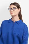 Polaroid PLD 0038/R/BB Blue Light Reader Havana #colour_havana
