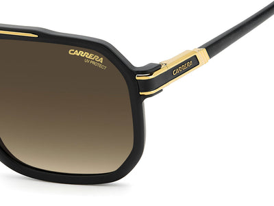 Carrera 1077/S Black/Black Brown Gradient #colour_black-black-brown-gradient