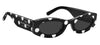 Marc Jacobs Marc 858/G/S Black-White/Grey #colour_black-white-grey
