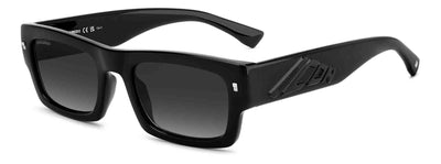 DSQUARED2 ICON 0027/S Black/Dark Grey Gradient #colour_black-dark-grey-gradient