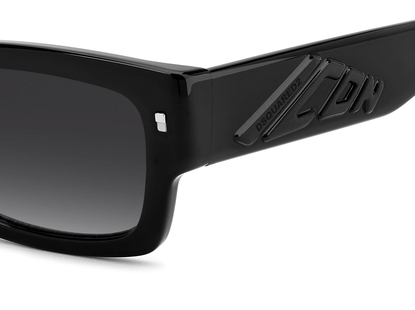 DSQUARED2 ICON 0027/S Black/Dark Grey Gradient #colour_black-dark-grey-gradient