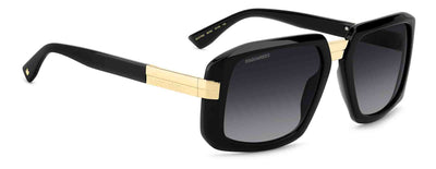 DSQUARED2 D2 0178/S Black/Dark Grey Gradient #colour_black-dark-grey-gradient