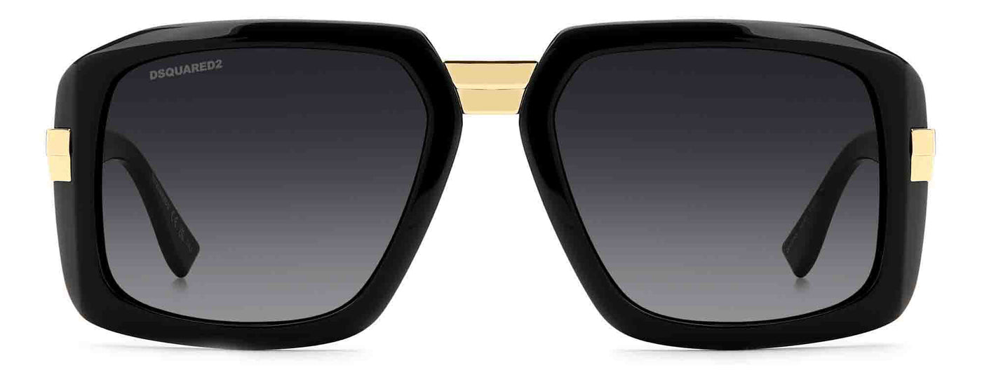 DSQUARED2 D2 0178/S Black/Dark Grey Gradient #colour_black-dark-grey-gradient