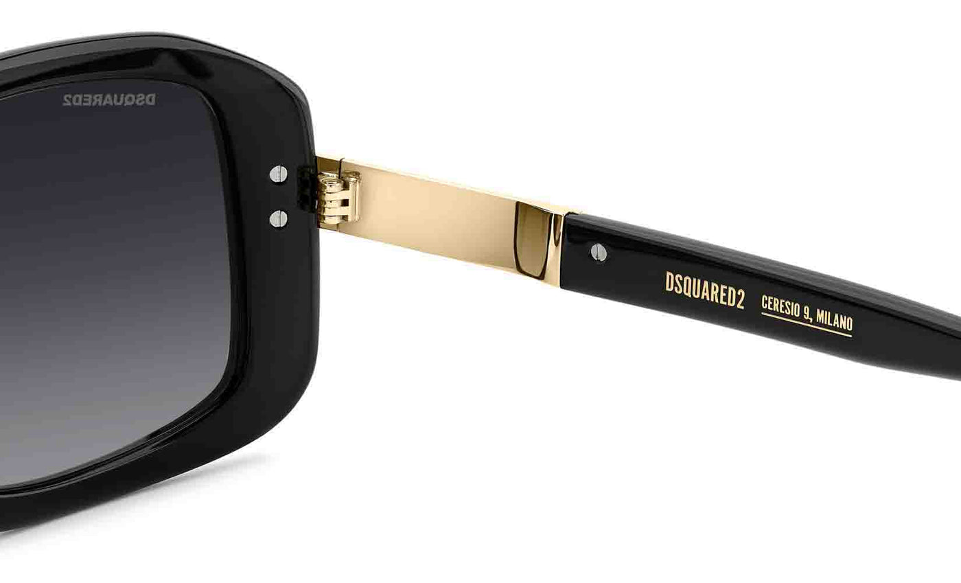 DSQUARED2 D2 0178/S Black/Dark Grey Gradient #colour_black-dark-grey-gradient