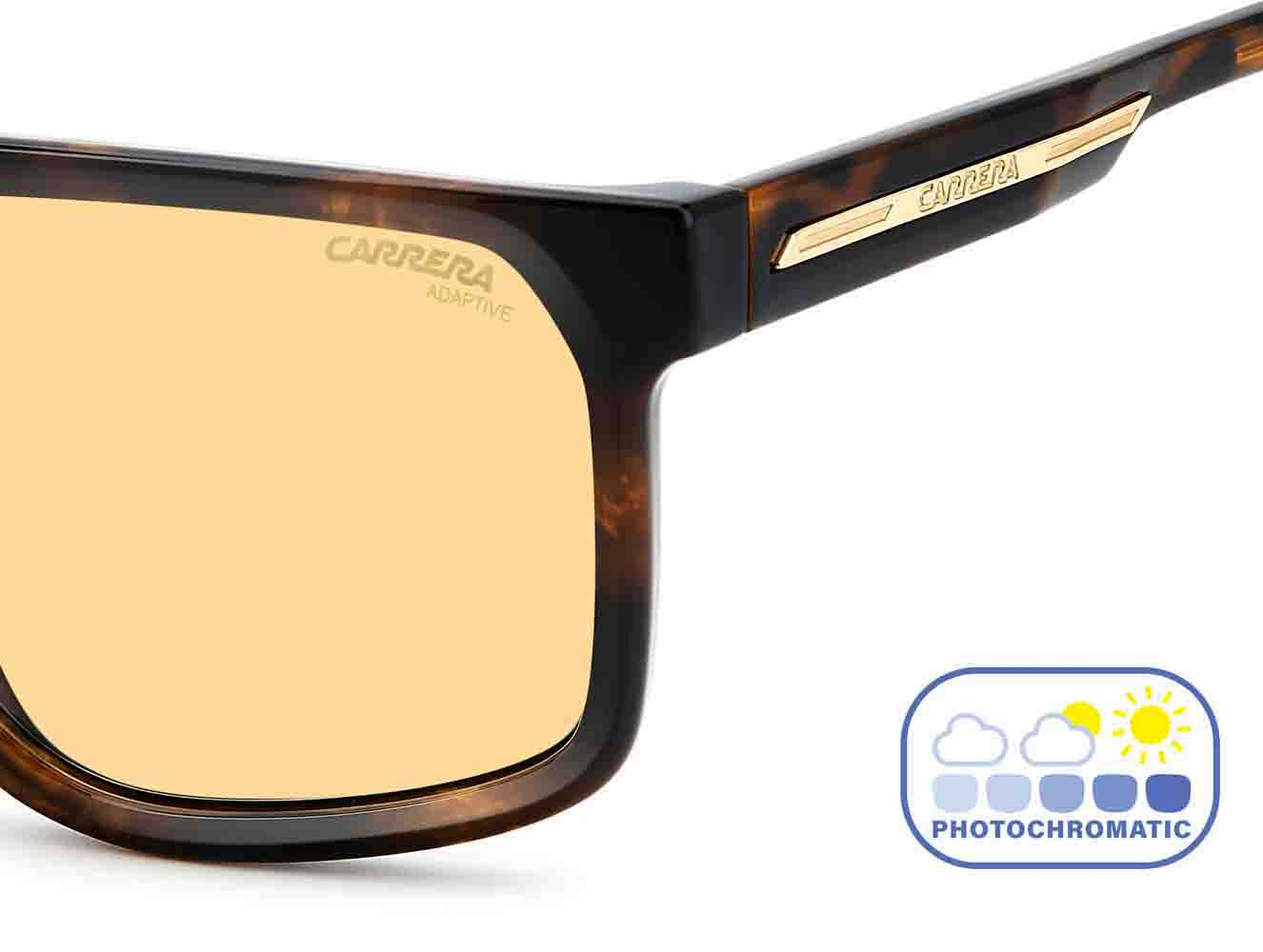 Carrera Victory C 14/S Havana/Yellow Photochromic #colour_havana-yellow-photochromic