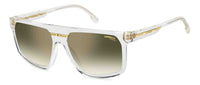 Carrera Victory C 14/S Crystal/Green Shaded Gradient Mirror #colour_crystal-green-shaded-gradient-mirror