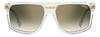 Carrera Victory C 14/S Crystal/Green Shaded Gradient Mirror #colour_crystal-green-shaded-gradient-mirror