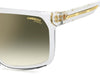 Carrera Victory C 14/S Crystal/Green Shaded Gradient Mirror #colour_crystal-green-shaded-gradient-mirror