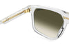 Carrera Victory C 14/S Crystal/Green Shaded Gradient Mirror #colour_crystal-green-shaded-gradient-mirror