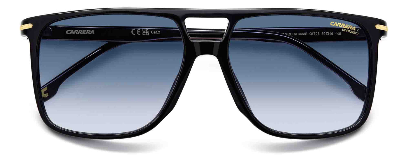 Carrera 366/S Black/Dark Blue Gradient #colour_black-dark-blue-gradient