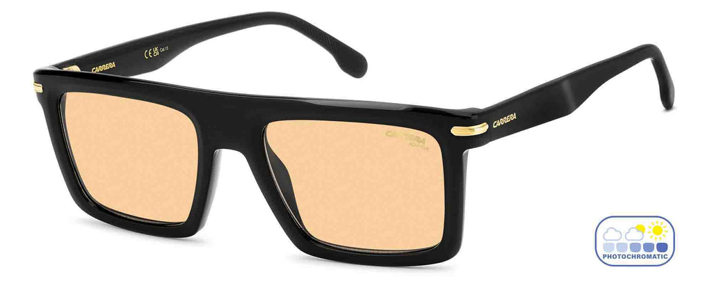 Carrera 364/S Black/Orange Photochromic #colour_black-orange-photochromic