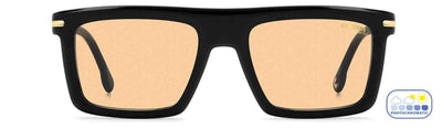 Carrera 364/S Black/Orange Photochromic #colour_black-orange-photochromic