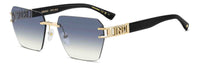 DSQUARED2 D2 0173/S Gold/Azure Gradient #colour_gold-azure-gradient