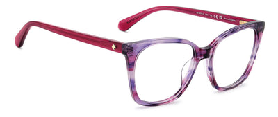 Kate Spade KS Taya 2 Striped Burgundy Violet #colour_striped-burgundy-violet