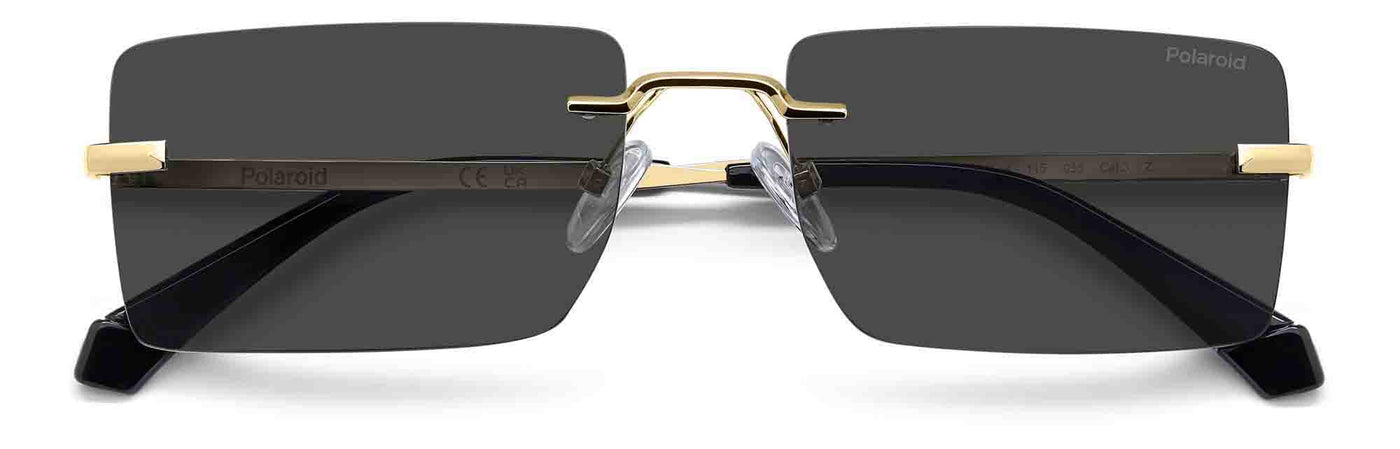 Polaroid PLD 6245/S Gold/Grey Polarised Gradient #colour_gold-grey-polarised-gradient