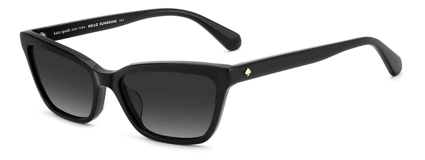Kate Spade KS Aisha 2/S Black/Dark Grey Gradient #colour_black-dark-grey-gradient