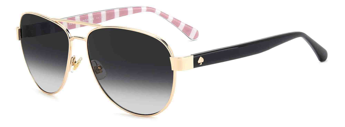Kate Spade KS Polina 2/G/S Gold Black/Grey Polarised #colour_gold-black-grey-polarised