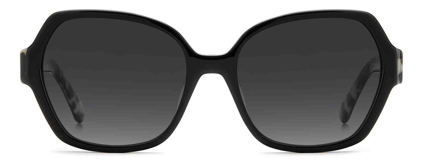 Kate Spade KS Layne 2/G/S Black White Havana/Dark Grey #colour_black-white-havana-dark-grey