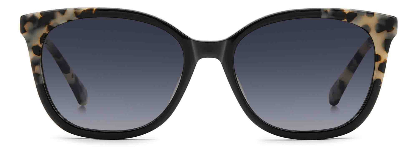 Kate Spade KS Seline 2/S Black White Havana/Dark Grey #colour_black-white-havana-dark-grey