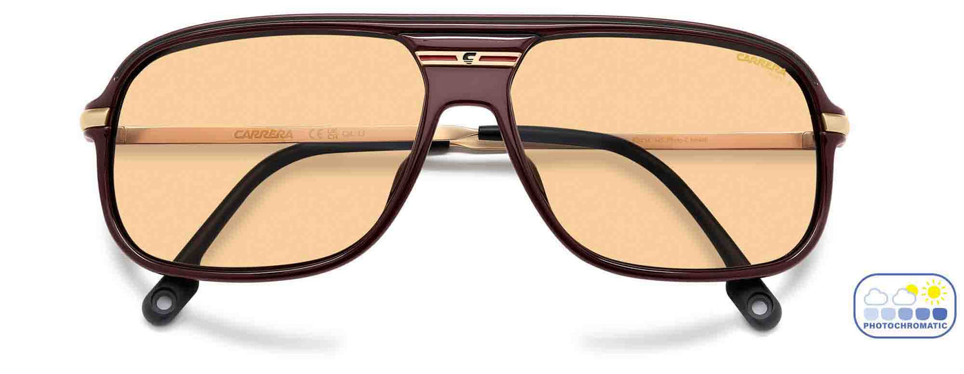 Carrera C Sport 10/S Burgundy/Orange Photochromic #colour_burgundy-orange-photochromic