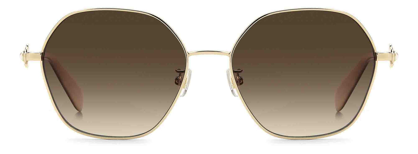 Kate Spade KS Vandra 2/F/S Gold Havana Pink/Brown Gradient #colour_gold-havana-pink-brown-gradient