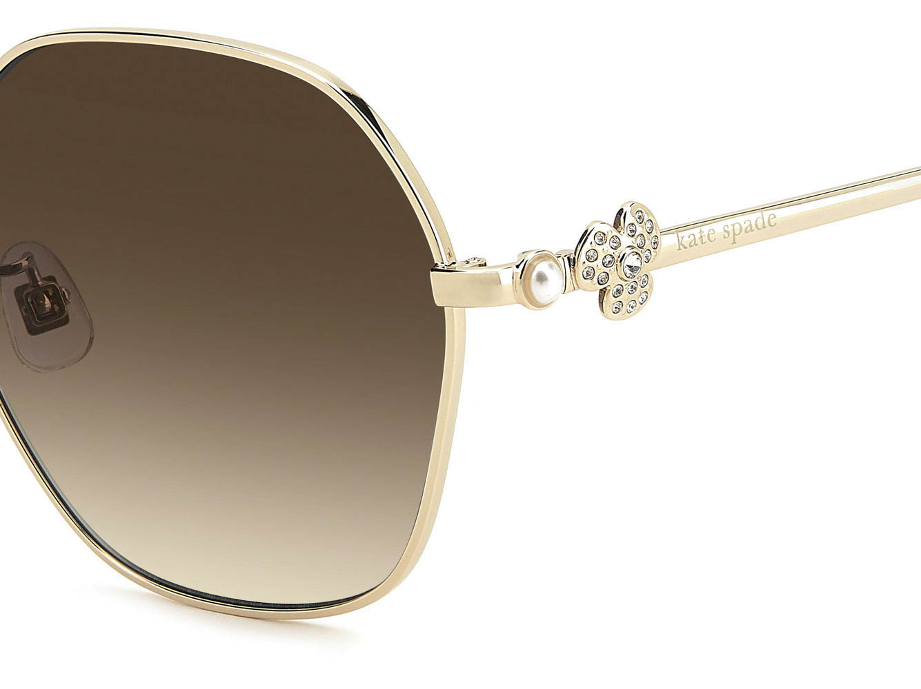 Kate Spade KS Vandra 2/F/S Gold Havana Pink/Brown Gradient #colour_gold-havana-pink-brown-gradient
