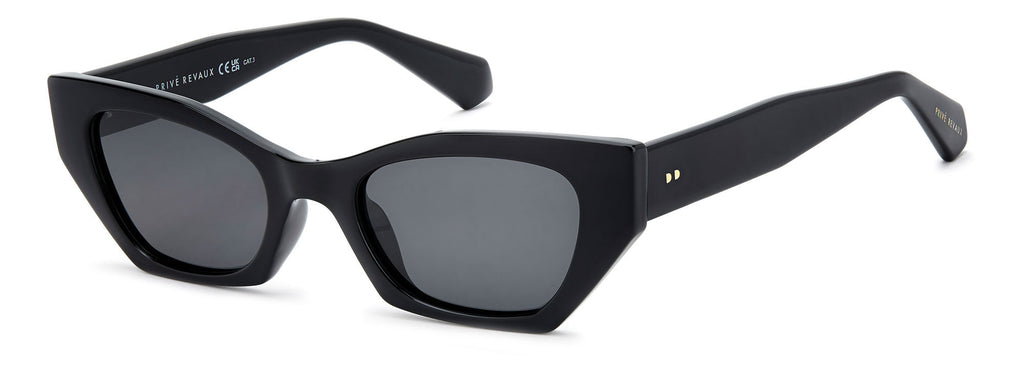 Prive Revaux BACKSEAT/G/S Black/Grey Polarised #colour_black-grey-polarised
