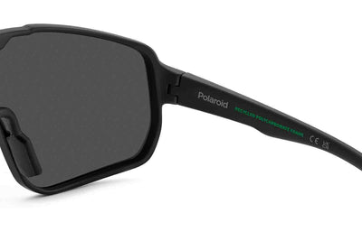 Polaroid PLD 7060/S Black/Blue Polarised Mirror #colour_black-blue-polarised-mirror