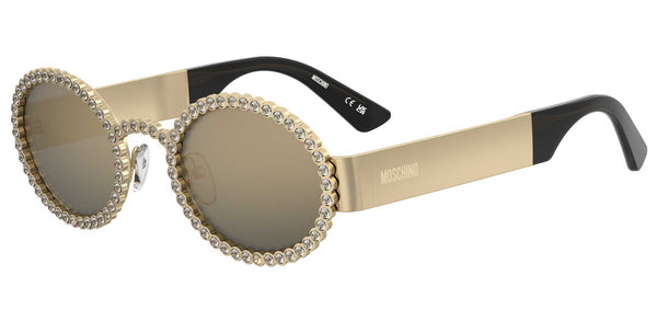 Moschino MOS204/S Round Sunglasses | Fashion Eyewear US
