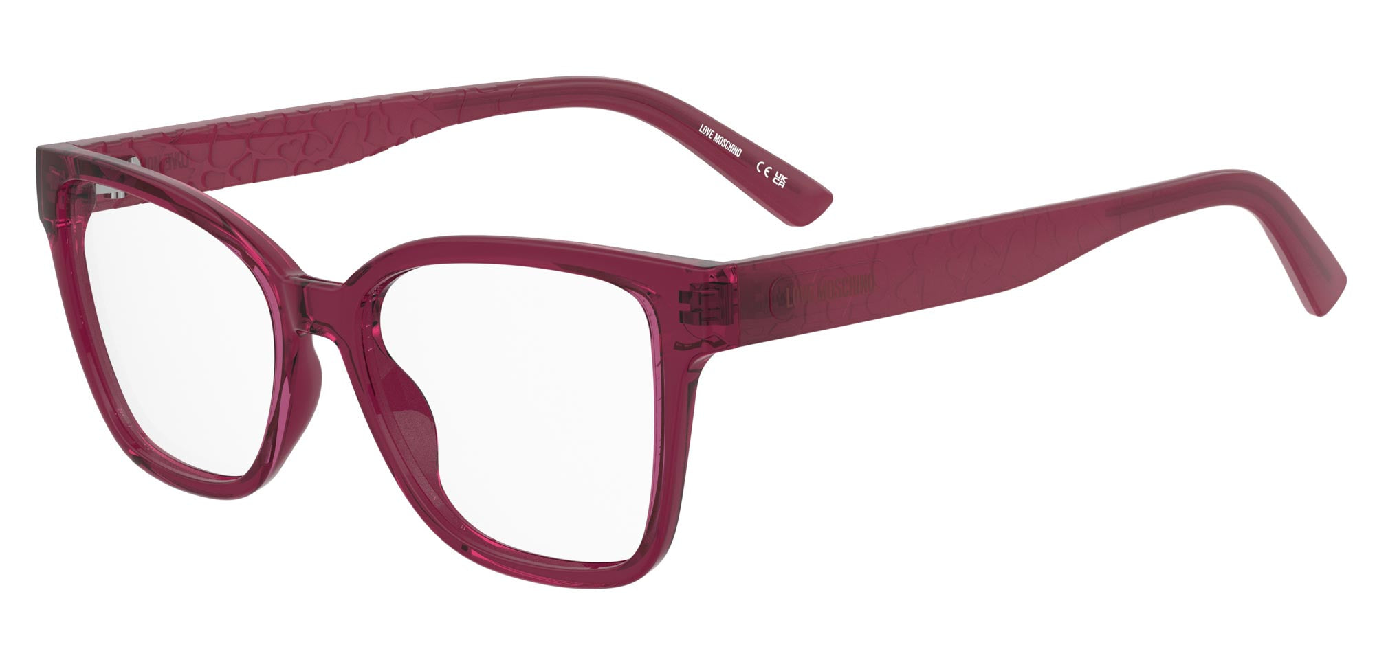 Love Moschino MOL685 Square Glasses | Fashion Eyewear US