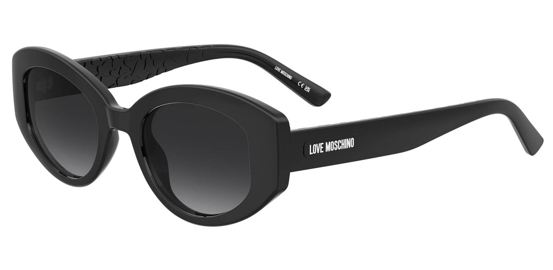 Love Moschino Occhiali Da Sole Donna – Modello MOL044/S – Lenti Marroni – Montatura Oro Rosa/Acetato HONEY GOLD - 5