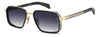 David Beckham DB7158/S #colour_gold-black-dark-grey-gradient