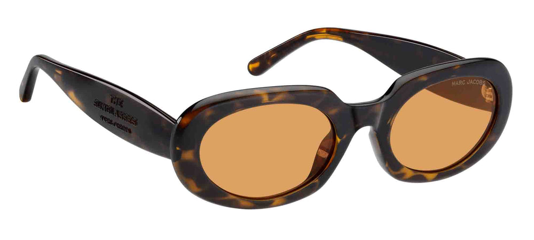 [NEW] Marc Jacobs Tortoiseshell Oval Sunglasses with Brown Lenses NEW] Marc Jacobs Tortoiseshell Oval Sunglasses with Brown Lenses main image 2
