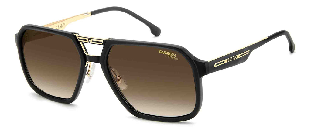 Carrera Victory C 27/S #colour_matte-black-gold-black-brown-green-gradient
